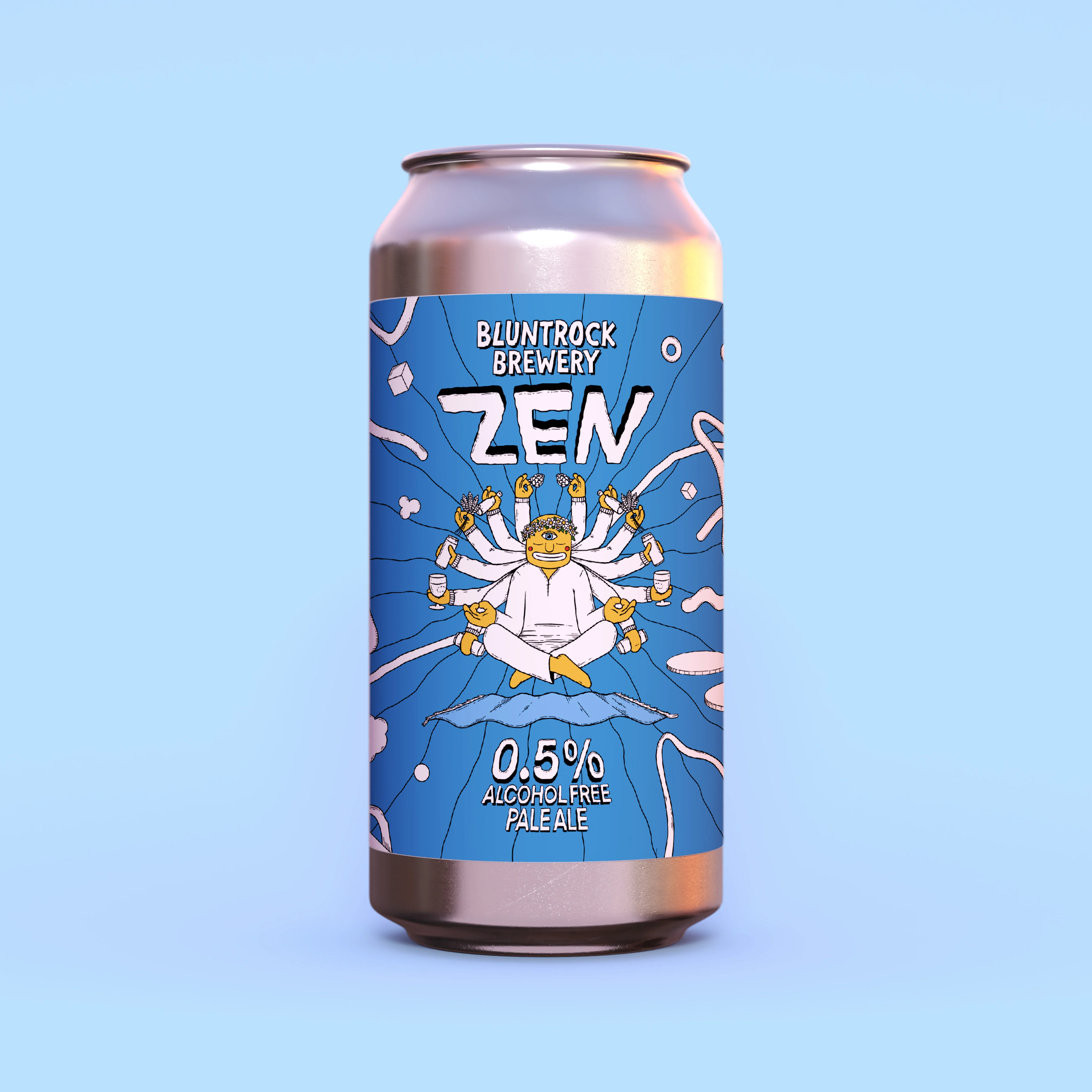 Zen - 0.5% Alcohol Free Pale Ale - 440ml