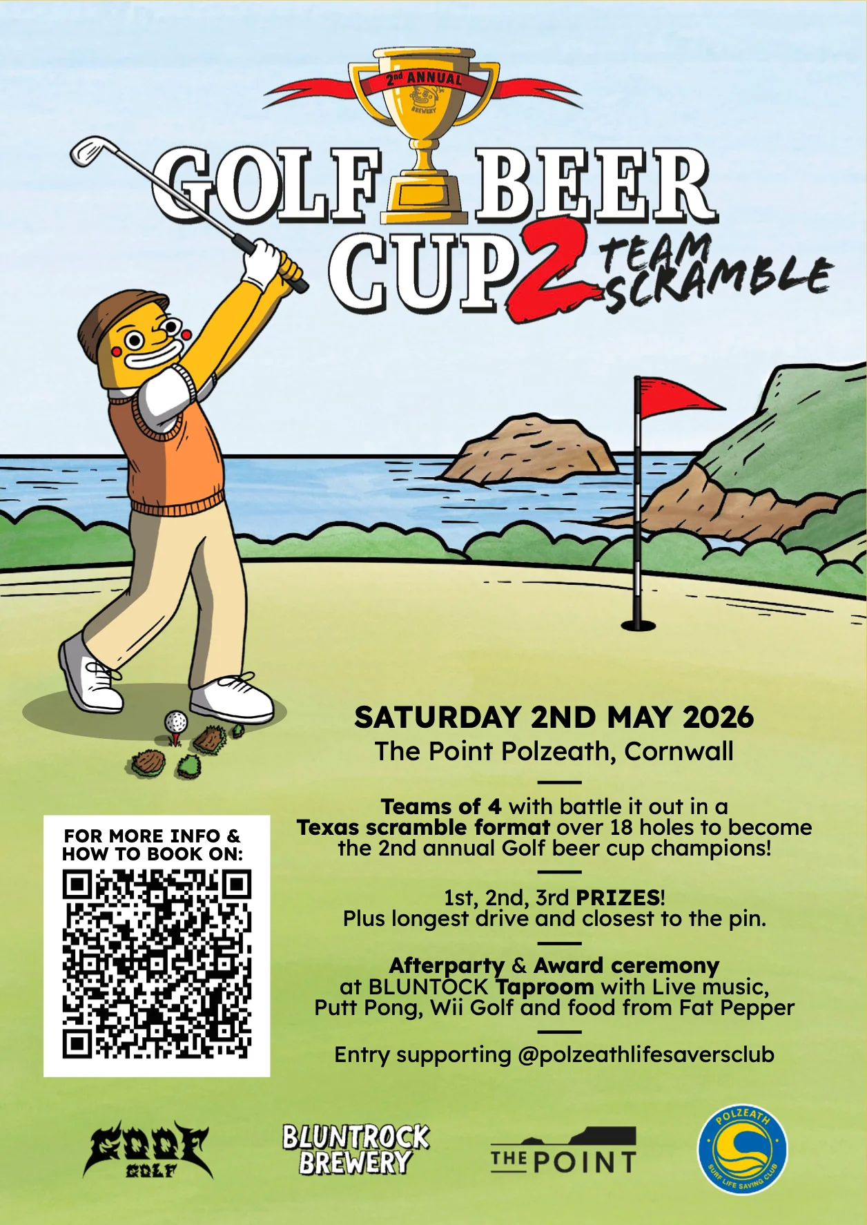 Golf Beer Cup 2026 Team Booking