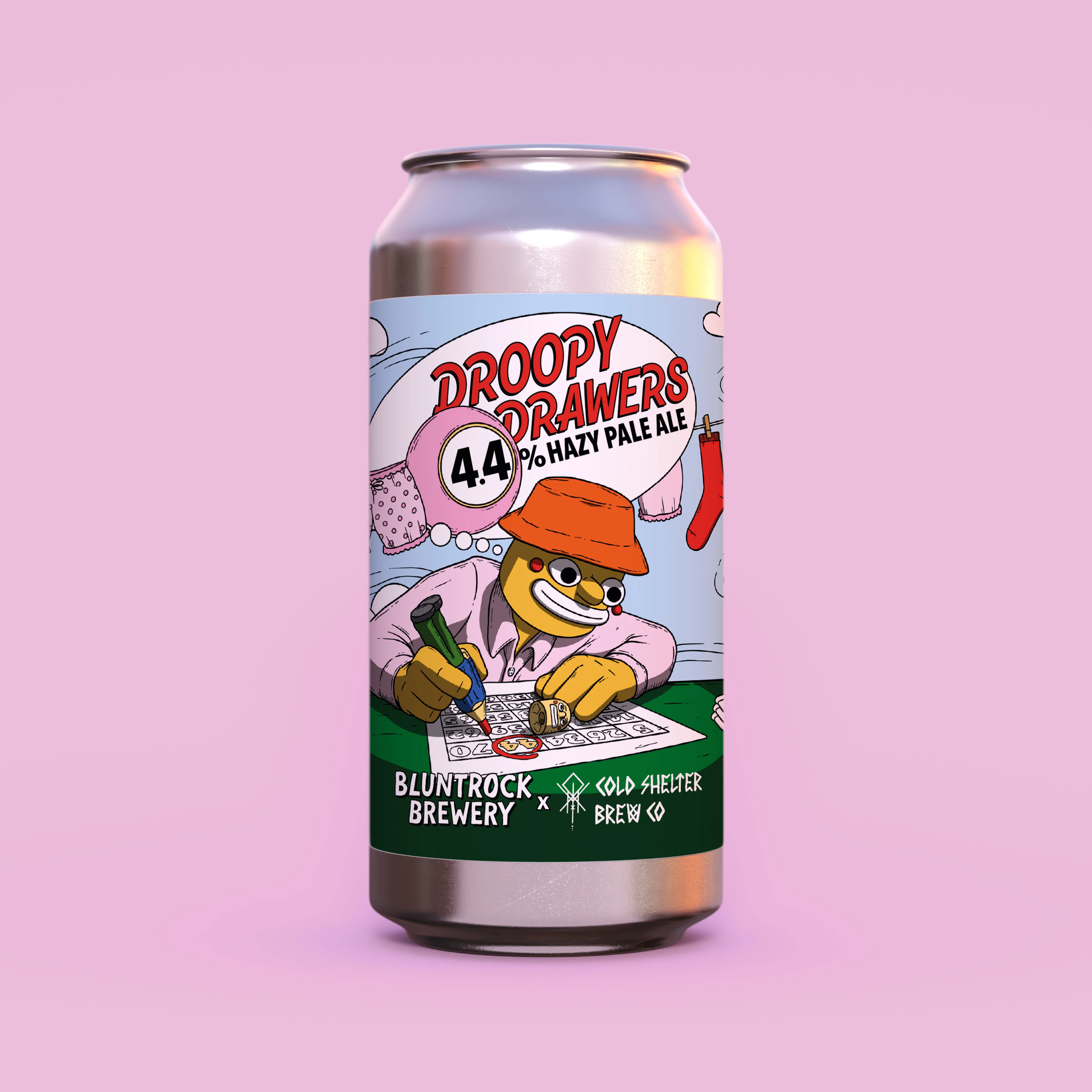 Droopy Drawers (Cold Shelter Brew Co Collaboration) - 4.5% Pale Ale - 440ml